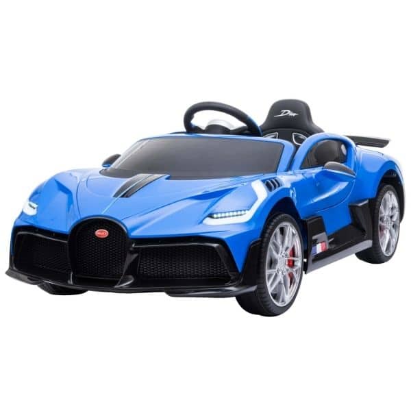 Kids ride on car electric 12v bugatti divo - blue