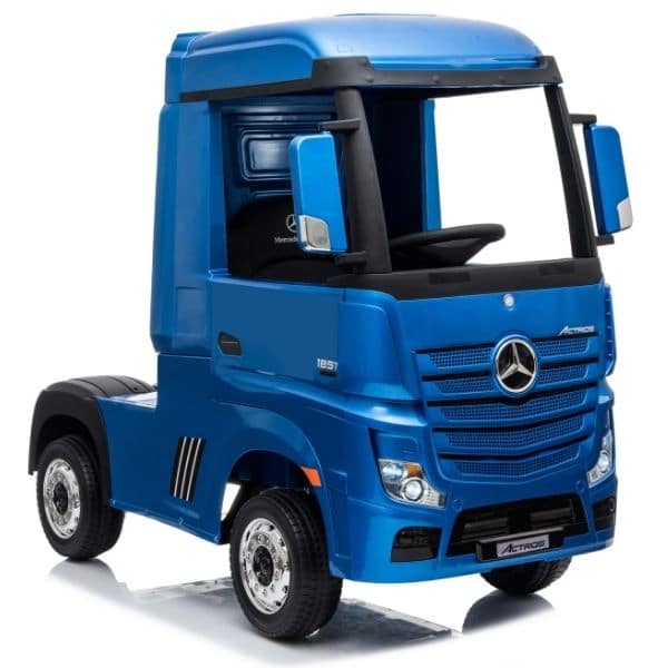Licensed Mercedes-benz Actros 4wd 24v Ride On Lorry – Metallic Blue