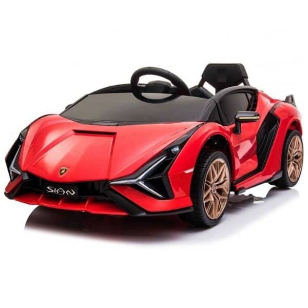 Licensed Lamborghini Sian 12v Children?s Electric Ride On Car – Red