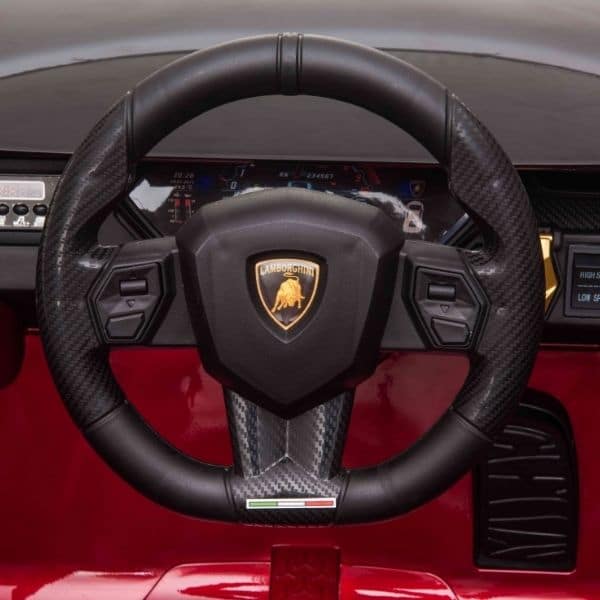 Licensed Lamborghini Sian 12v Children?s Electric Ride On Car – Red