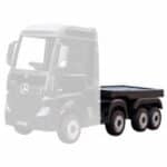 Mercedes actros lorry trailer attachment black