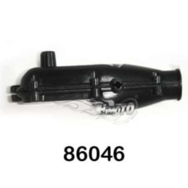 Upgrade (86046) Metal Exhaust Pipe (Black) (286009A) Outside Play