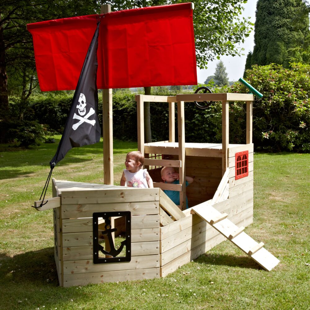 Tp Pirate Galleon Wooden Playhouse – Fsc