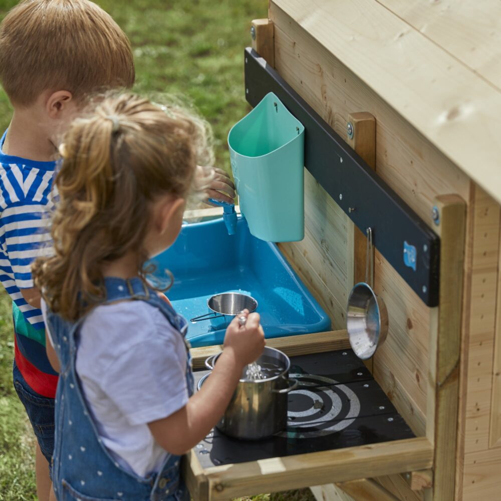 Tp Deluxe Mud Kitchen Playhouse Accessory-fsc