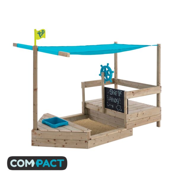 Tp ahoy wooden play boat - fsc certified