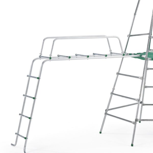 Himoto aluminium rear upright (red) (78-p012tr)