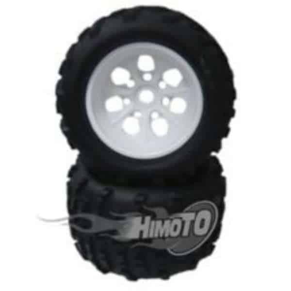 White  rim andamp;amp; tyre complete (89104+89106w)  (89105w)