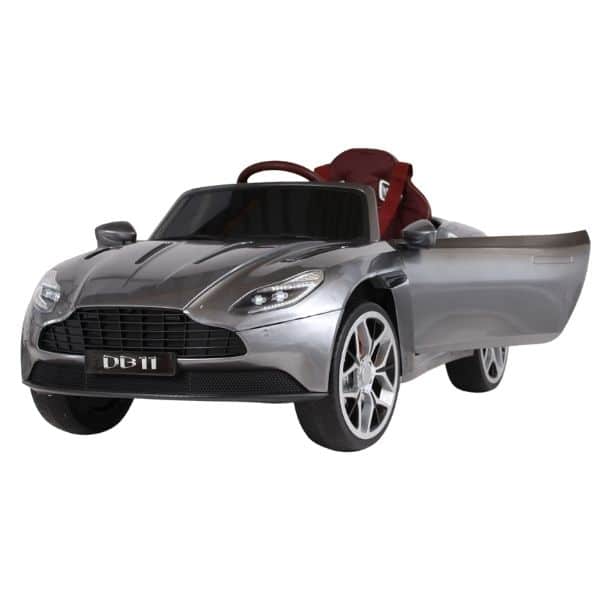 Kids 12v Aston Martin Db11electric Car Metallic Silver