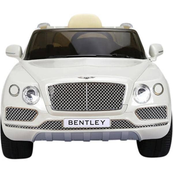 12v Licensed Kids Bentley Bentayga Suv – Ride On Kids Car – White