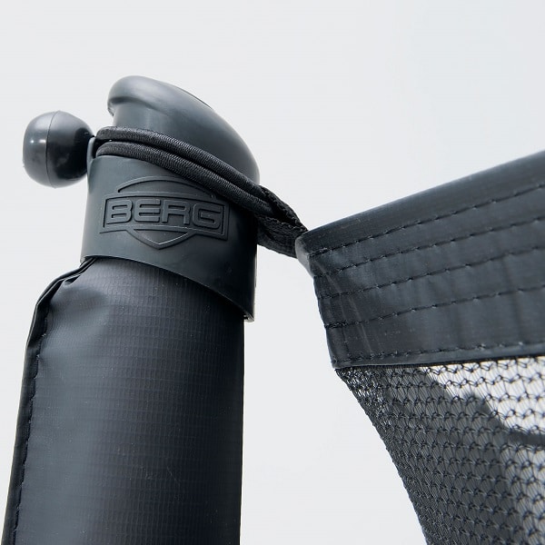 Berg favorit 380 black trampoline regular with safety net comfort