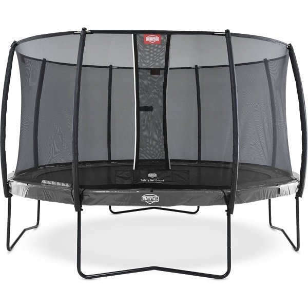 Berg Elite 330 Trampoline Grey With Safety Net Deluxe 2
