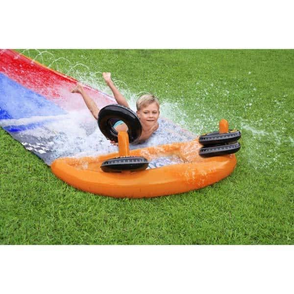 Bestway 52391 H2ogo! Splashy Speedway Water Slide