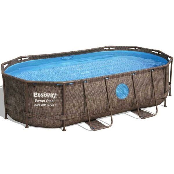 Bestway 56946 16ft power steel vista pool 488x305x107cm