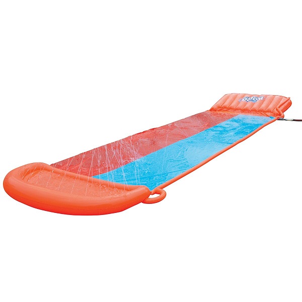 Bestway 52255 H2Ogo Double Water Slide with Ramp Outside Play