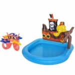 Bestway 52211 pirate ship inflatable kids paddling pool
