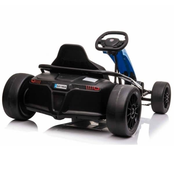24v Kids Electric Drift Go-kart Blue