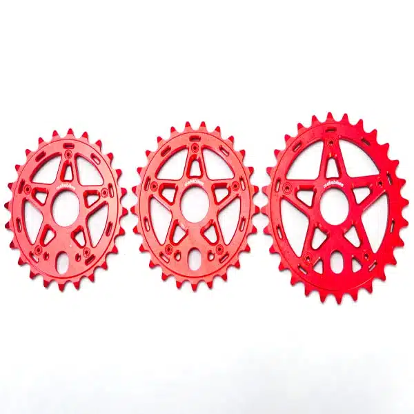 Gully sprocket red 24t bmx bike sprocket