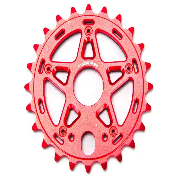 Gully sprocket red 24t bmx bike sprocket