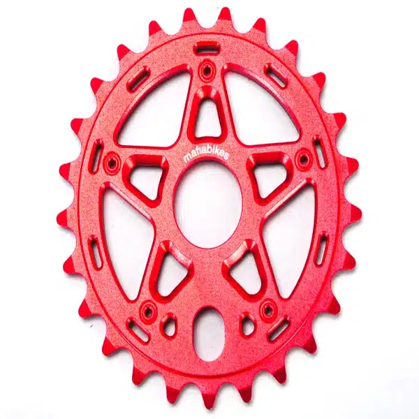 Gully sprocket red 24t bmx bike sprocket