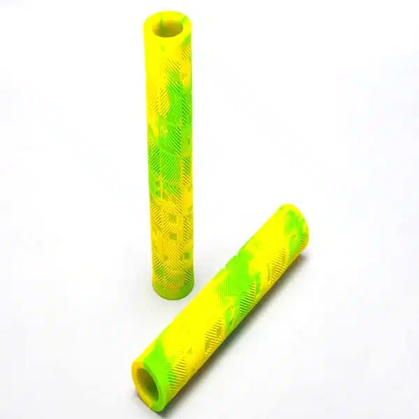 Hitmain bike grips green/yellow