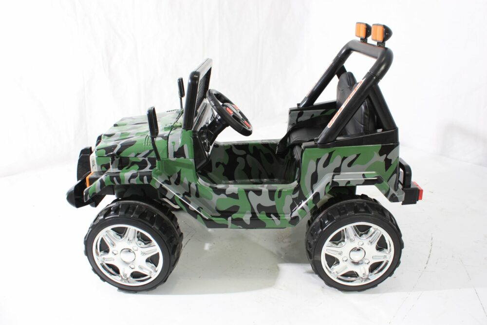 12v Kids Electric Jeep Wrangler Raptor Style Electric Car Camo