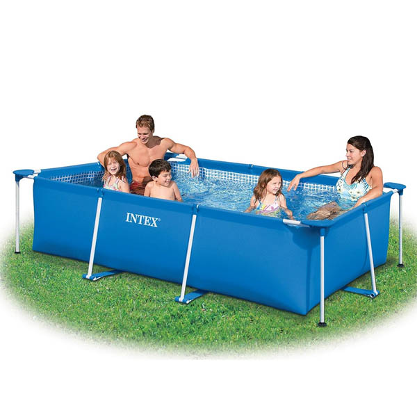 Intex Metal Frame 7ft Swimming Pool (28270np)