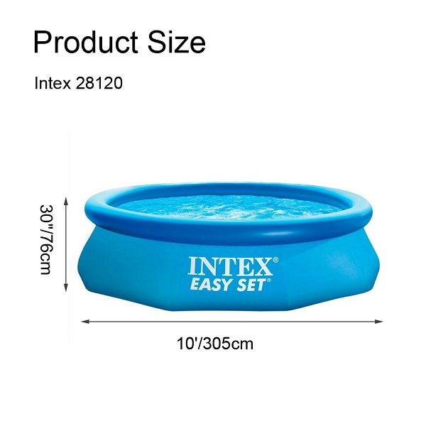 Intex 28120 10ft fast set inflatable pool