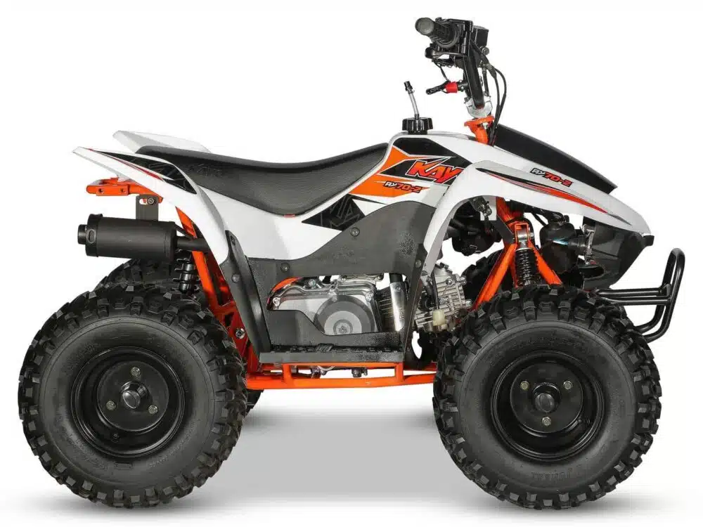 Kayo stomp fox ay70-2 70cc kids quad bike