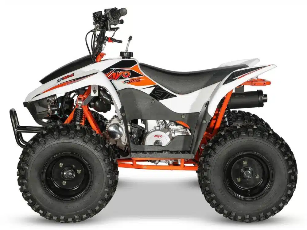 Kayo stomp fox ay70-2 70cc kids quad bike
