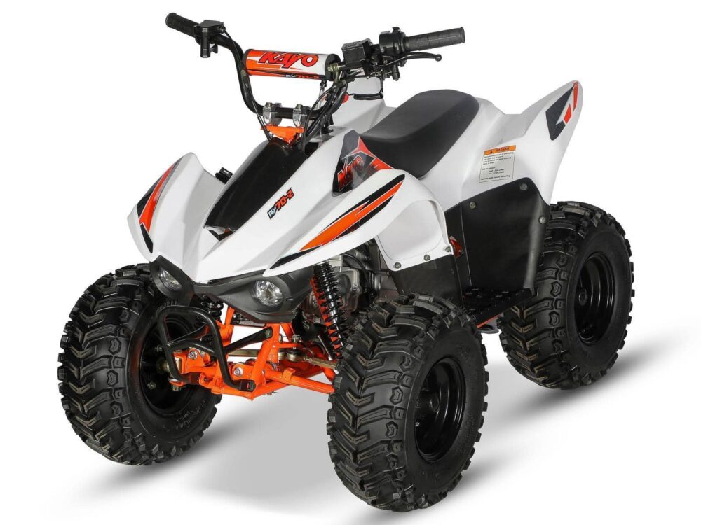 Kayo stomp fox ay70-2 70cc kids quad bike