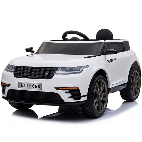 12v kids range rover velar style ride on car white