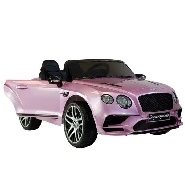 12v Licensed Kids Bentley Continental Candy Pink