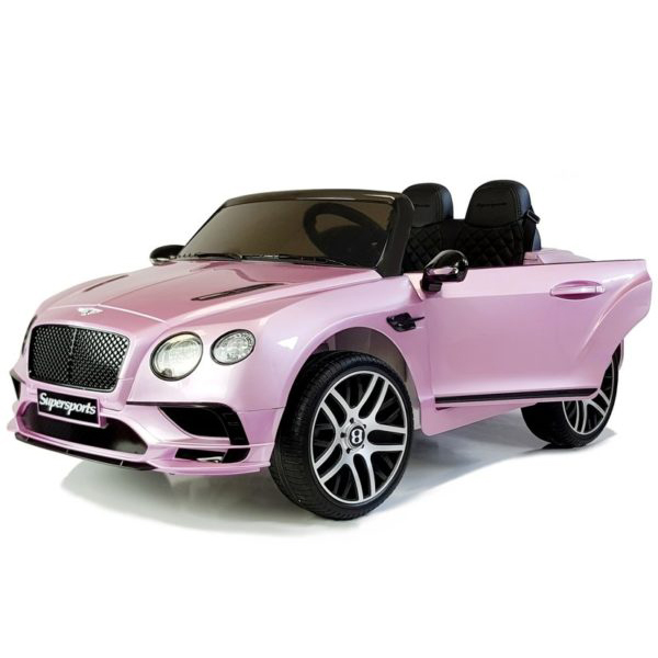 12v Licensed Kids Bentley Continental Candy Pink