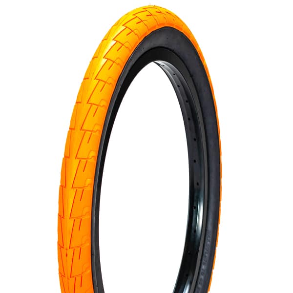 Lc 20 Orange/blackwall Mafia Bmx Tyres