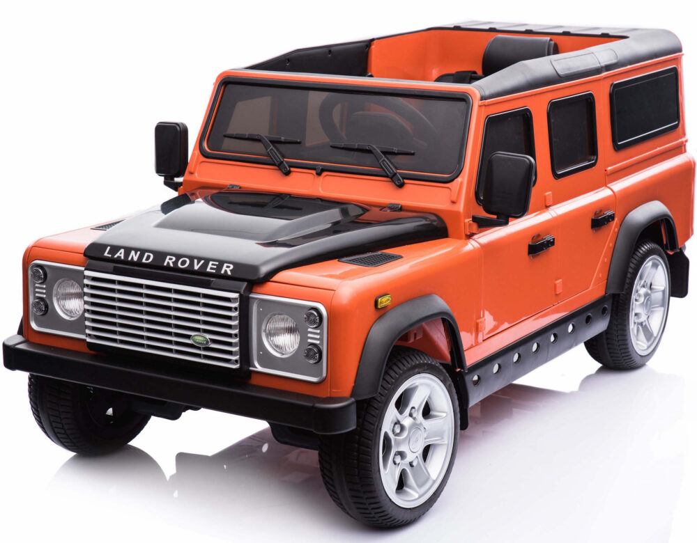 Licensed Land Rover Defender 110 12v Child’s Ride On – Orange