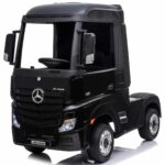Licensed 24v Mercedes Benz Actros 4wd  Ride On Lorry – Black