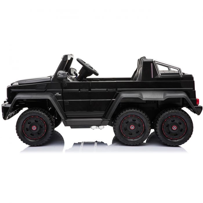 Mercedes benz g63 6x6 kid and adult electric ride on jeep black