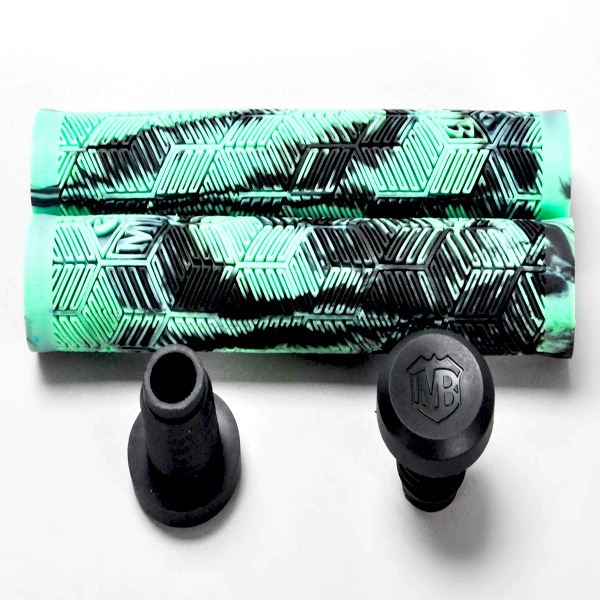Lucky6 bike grips mint/black mafia bikes