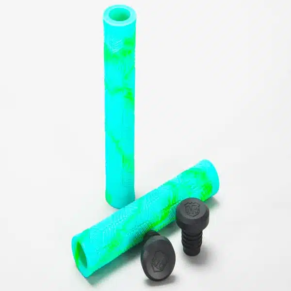 Lucky6 bike grips blue/teal mafia bikes