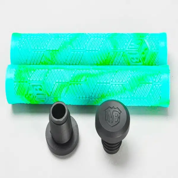 Lucky6 bike grips blue/teal mafia bikes