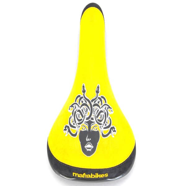 Medusa Yellow Seat Mafia Wheelie Bike Seat