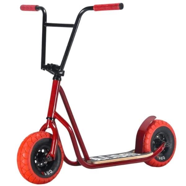 Rocker Rolla Scooter Red Outside Play