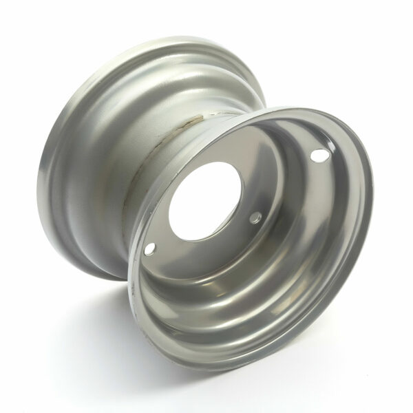 Wheel rim 6'' 6 inch 3 stud 145x70-6 50cc 70cc 90cc kids quad bike atv 54mm hole - silver