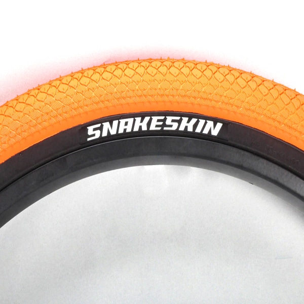 Snakeskin 26 Orange/blackwall Mafia Bikes