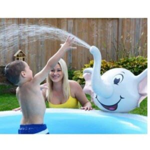 Kids Elephant Water Spray Paddling Pool Keep Kids Cool Elephant Water Spray Paddling Pool