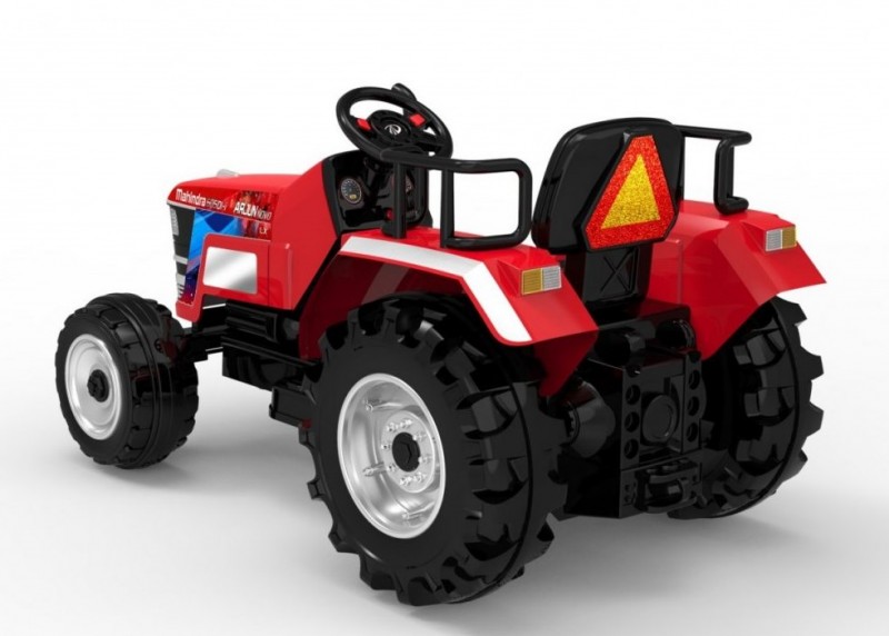 12V Kids Electric Ride On Tractor - Red 2
