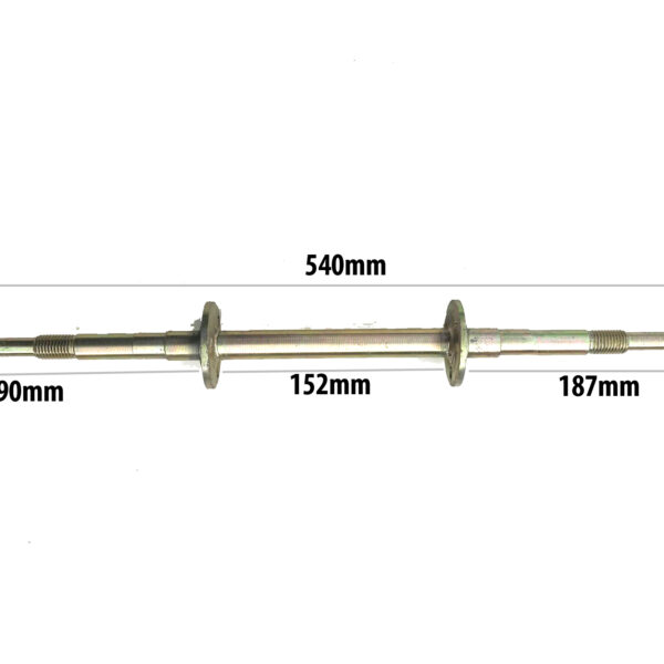 Mini quad axles - type 540mm