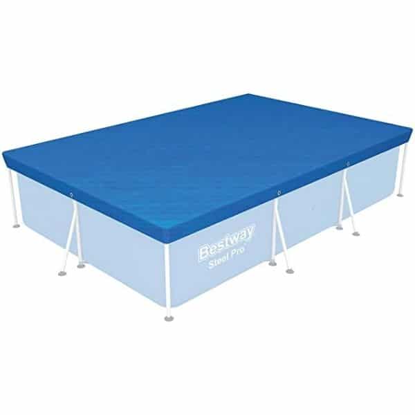 Bestway Steel Pro Rectangular Frame Pool Cover 9ft 10in x 6ft 7in