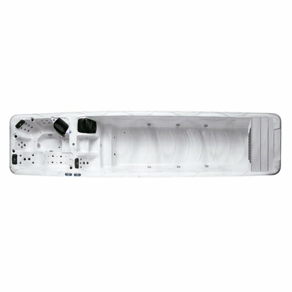 Fitness e trainer 29ft dual temperature swim spa