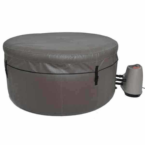 Grand Rapids Inflateable Hot Tub 110 Jet 4 Person Lazy Spa Outside Play